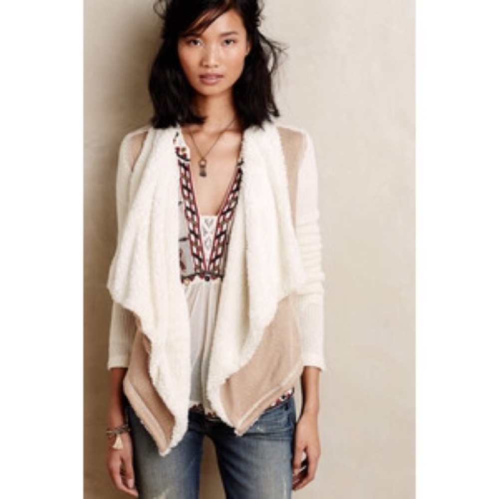 Anthropologie Saturday/Sunday Sherpa Cardigan